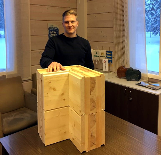 MAMMUTTIHIRREN VARSINAISSUOMEN EDUSTAJA SANTERI PALONIEMI